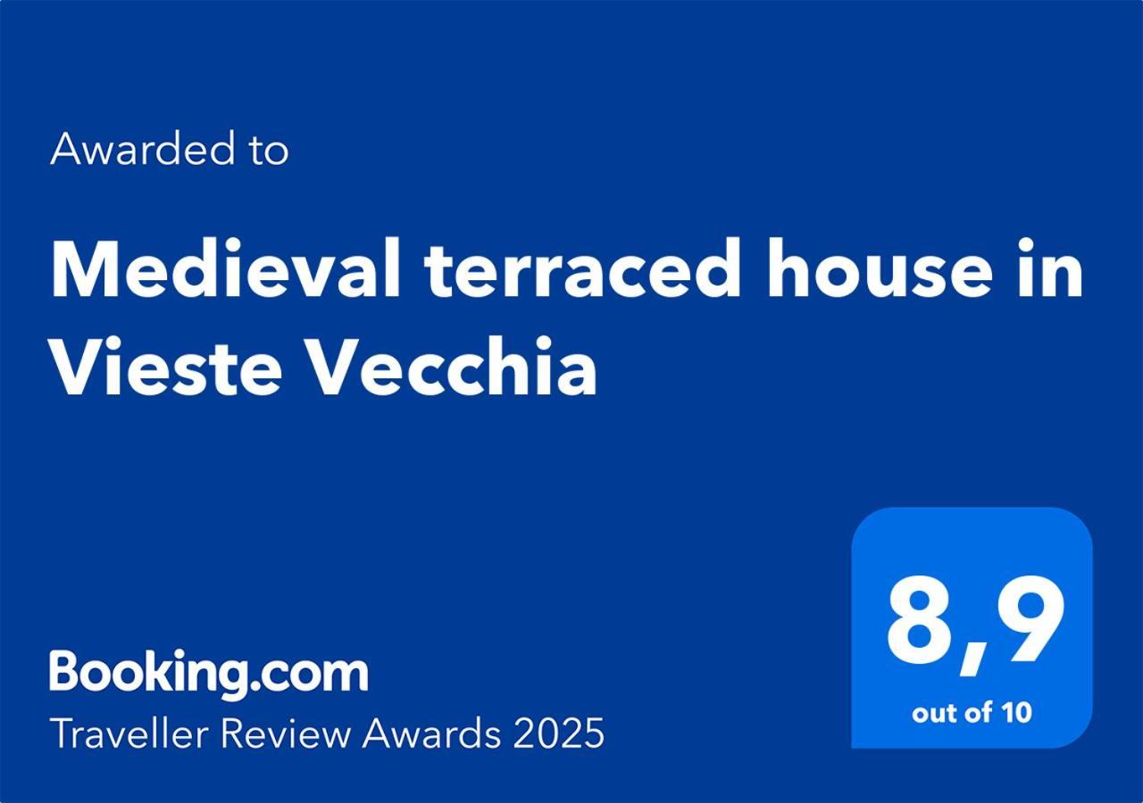 Medieval Terraced House In Vieste Vecchia Ngoại thất bức ảnh